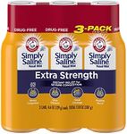 Arm & Hammer Simply Saline Extra Strength Nasal Mist 4.6oz, Saline Nasal Spray, Drug-Free, 3-Pack