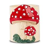 Mushroom Bathroom Cup Dispenser Whi