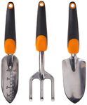 Fiskars 384490-1001 Garden Tool, Ergo Set, Black/Orange