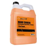 Nanoskin Nano Shock Hydrophobic Spray Wax & Sealant 1 Gallon - The Original SiO2 Spray and Clay Lubricant | Use with Autoscrub/Clay Bar After Car Wash | for Automotive, Home, Garage, DIY & More