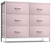 Sorbus Dresser with 6 Drawers - Fur