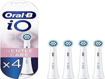 Oral-B iO Replacement Toothbrush Heads White Gentle Clean 4-Pack Mailbox Fit