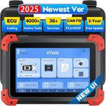 XTOOL D7 Bidirectional OBD2 Scanner, 2025 Car Diagnostic Tool with Online ECU Coding, 36+ Resets, 4000+ Active Tests, FCA AutoAuth, CAN FD/DoIP, All-System Car Diagnostic Scanner, 3-Year Update