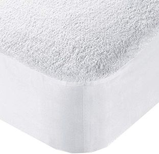 Olivia Rocco Extra Deep Waterproof Terry Towel Mattress Protector Topper Cover Breathable Fitted Bed Sheet Non Noisy (Single)