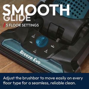 Hoover Breeze EVO Upright Vacuum Cleaner – Lightweight Bagless