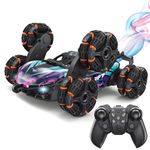 Maliralt Gesture Sensing RC Stunt Car Toys for Boys - Hand Controlled Remote Control Car with Light-Cool Birthday Gift ideas for Kids Age 6 7 8 9 10 11 12 Year Old