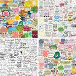 200PCS Inspirational Words Stickers