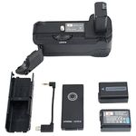 DSTE Infrared Remote Control Vertical Battery Grip VG-6300 Compatible with Sony A6400 A6300 A6000 Digital Camera with 2pcs NP-FW50 Battery