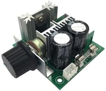 PWM DC Motor Speed Controller Switch: 12V~40V 10A Voltage Regulator Dimmer Compatible for Arduino