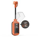 MODHAUS TECH RV Surge Protector with LCD Display, RV Circuit Analyzer with 30 Amp and 10,000 Joules Surge Protector for Caravan with Waterproof Lid
