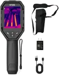 HF256 Thermal Imaging Camera, 256 x 192 IR Resolution, Super Resolution 320 x 240 Therma Camera, 3.2" LCD Screen, 25 Hz Frame Rate, High/Low-Temperature Alarm, 16 GB Storage Infrared Camera