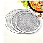 5" to 24" Aluminium Mesh Pizza Screen Baking Tray Net Wire Heavy Duty UK Seller (14" Inch)