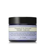 Neal's Yard Remedies Vitamin E & Avocado Night Cream | Deeply Moisturising & Replenishing | 50g