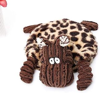 Ogquaton Pet Toy Chiens Durable Indestructible Chewer Squeaky Velours Côtelé En Peluche Son Jouet Animaux Forme Peluche Pour Chats et Chiots 1 PC B Très Pratique et Populaire
