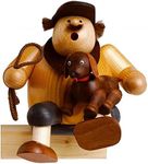 KWO Sitting Dog Lover German Wood C