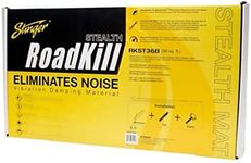 STINGER RKST36B Stealth Roadkill Bulk Pack of Black Car Sound Proofing Deadening Mat