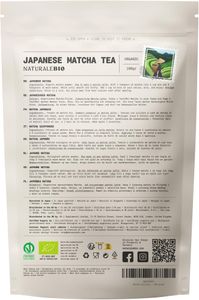 NaturaleBio Organic Japanese Matcha Green Tea Powder, Culinary Grade, 100g – Uji Kyoto