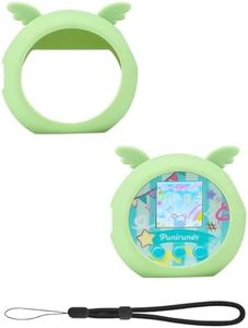 Chanvoo Silicone Case Compatible with Punirunes Interactive Digital Toy - Protective Sleeve with Lanyard (Case Only) - Pale Green