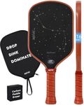 MXVIC Pickleball-Paddle 16mm, T700 Carbon Fiber Textured Surface (CFS), USAPA Approved Hybrid Control Paddle with Cover, Eraser Cleaner | 2024 High Grit & Spin Racket, Intermediate, Professional