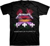 Metallica Men's Master of Puppets T-Shirt, Black, Small