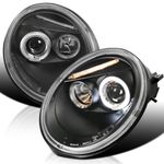 Spec-D Tuning LHP-BEE98JM-TM Black Projector Headlight (Halo Led)