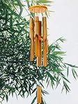 Wood Bamboo Wind Chimes, Deep Tone 