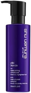 Shu Uemura, Yubi Blonde Restorative Conditioner for Bleached and Highlighted Hair, with Japanese White Peony, Repairing and Nourishing, 250 ml