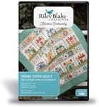 Generic Riley Blake Machine Embroidery Patterns: Exclusive Digital Design, Compatible with Major Machines, Instant Download, Scalable Sizes, and Detailed Instructions (Home Town Quilt Projects)