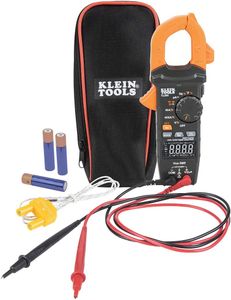 Klein Tools Digital Clamp Meter – Auto Ranging 400A TRMS AC/DC Voltage