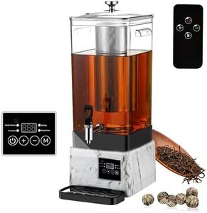 GKFF Tea Maker Machine, 14L 90 Cups Multi Functional Tea Dispenser Pot with Removable Infuser, Hot Water Urn for Flower Blooming & Iced Teas Maker, Catering Large Drink Dispenser, Commercial Teas Urn