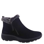 Skechers womens Zip Bootie Fashion Boot, Black, 8.5 US