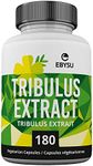 EBYSU Tribulus Terrestris Extract Supplement – 500 mg – Traditionally Used in Ayurveda - 180 Capsules for Men and Women