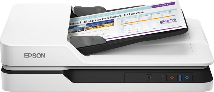 Epson WorkForce DS-1630 Document Scanner – Compact Flatbed