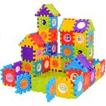 TOMYOU Building Blocks for Toddlers & Kids 160 Pcs Jumbo Toy Building Sets – STEM Building Toys –Interlocking Building Blocks for Toddlers and Kids, Blue,green,purple,red