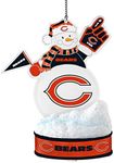 NFL Chicago Bears LED Snowman Ornament