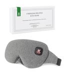 Aroma Season Heated Eye Mask, Cordless Heated Eye Compress for Dry Eyes, Stye, Blepharitis, Chalazion, Eye Fatigue or MGD, 100% Cotton