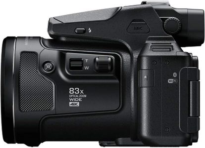 Nikon COOLPIX P950 Digital Camera, Black – 83x Optical Zoom