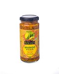 DELICASIA Gold Mango Pickle 250 gm Brand of SR's. Indian Flavor. NO Artificial Color and Flavors. Gluten Free. 77 Years of Trust