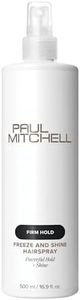 Paul Mitchell Freeze And Shine Super Spray Firm Hold Finishing Spray 16.9 Oz Unisex