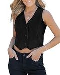 luvamia Womens Fashion Cropped Vest