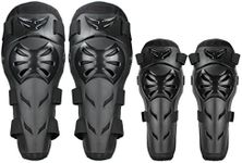 GES 4Pcs Motorcycle Knee Elbow Prot