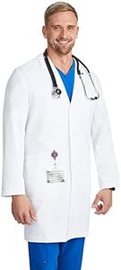 Healing Hands White Lab Coat Men 6 Pocket Full Length 5151 Luke Mens Lab Coat The White Coat Minimalist Collection White XL