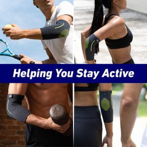 Neo-G Elbow Support Sleeve – Tennis, Golf, Tendonitis Relief, Breathable, L