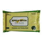 Agaram Easy Bath Wet Wipes | Soft Bed Bath Wipes | 10 Large Wipes/Pack (32 x 32 cm) | Alcohol-free & Clinically Safe | Pack of 3 (30 wipes)