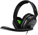 ASTRO Gaming A10 Wired Gaming Headset, Lightweight and Damage Resistant, ASTRO Audio, 3.5 mm Audio Jack, for Xbox Series X|S, Xbox One, PS5, PS4, Nintendo Switch, PC, Mobile - Black/Green