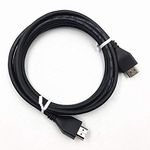 New world FOXCONN HDMI Cable 6ft for PS5 Xbox series X and S Nintendo Switch, PS3, PS4, PS4 Pro, Xbox One, Xbox 360, Roku to HDTV, Monitor, 4K, High Speed Ultra HD,1080P, 3D,Ethernet,ARC,HDR-Black