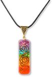 Healing Chakra Orgonite Pendant wit