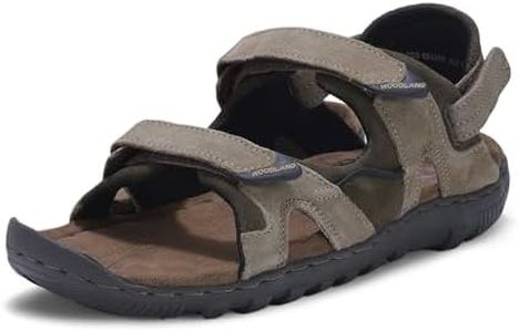 Woodland mens GD 0491108NW Khaki Sandal - 11 UK (45 EU)(GD 0491108NW)