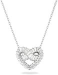 Swarovski Matrix Necklace, Heart Sh