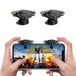 Newseego PUBG Game Controller Trigger for Mobile,Upgrade Version PUBG Mobile Trigger Double Sensitive Aim&Shoot Gaming Keys Buttons for Rules of Survival/PUBG Triggers for All Smartphone-Black